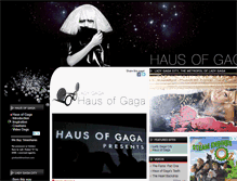Tablet Screenshot of haus-of-gaga.com